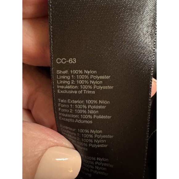 Marmot Womens Puffer Jacket Black Sz M Quilted Hooded Ski Outdoors Winter - Picture 8 of 8